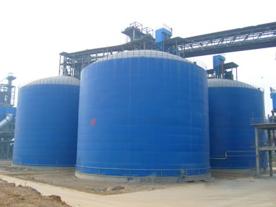 英州镇水泥钢板库改造